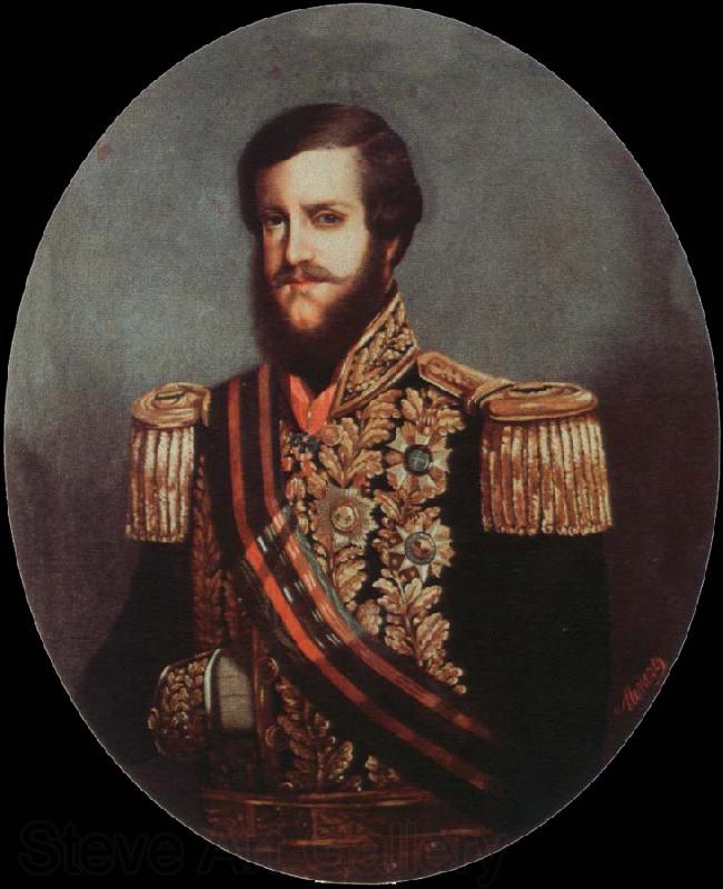 Miranda, Juan Carreno de portrait of emperor pedro ll Norge oil painting art